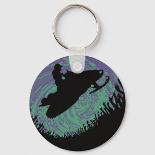 SNOWMOBILE THE AURORA KEY RING