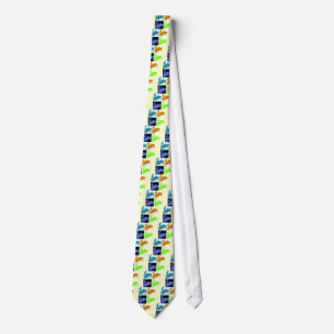 Snowmobiler/Pop Art Tie