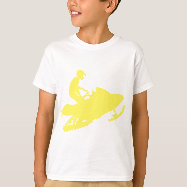 Snowmobiler/sledder T-Shirt (Front)