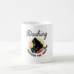 Snowmobiling - Dashing Through The Snow Coffee Mug