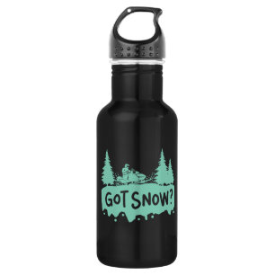 Snowmobiling - Got Snow Funny Snowmobiling 532 Ml Water Bottle