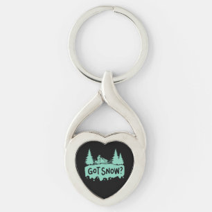 Snowmobiling - Got Snow Funny Snowmobiling Key Ring