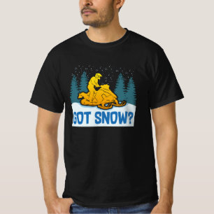 Snowmobiling - Got Snow Funny Snowmobiling T-Shirt