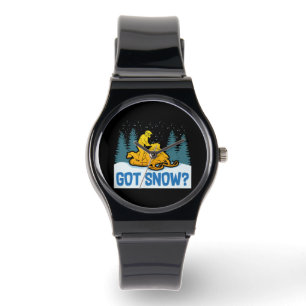 Snowmobiling - Got Snow Funny Snowmobiling Watch