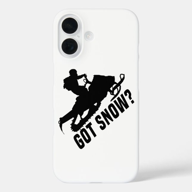 Snowmobiling - Got Snow Snowmobile Gifts Case-Mate iPhone Case (Back)