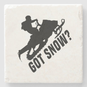 Snowmobiling - Got Snow Snowmobile Gifts Stone Coaster