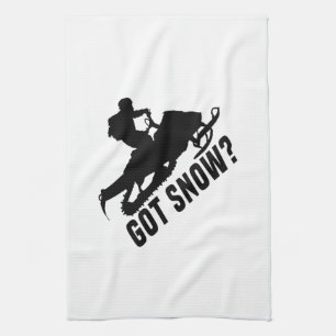 Snowmobiling - Got Snow Snowmobile Gifts Tea Towel