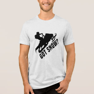 Snowmobiling - Got Snow Snowmobile Gifts Tri-Blend Shirt