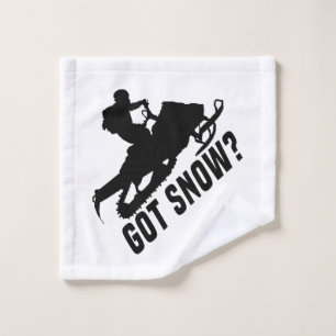 Snowmobiling - Got Snow Snowmobile Gifts Wash Cloth