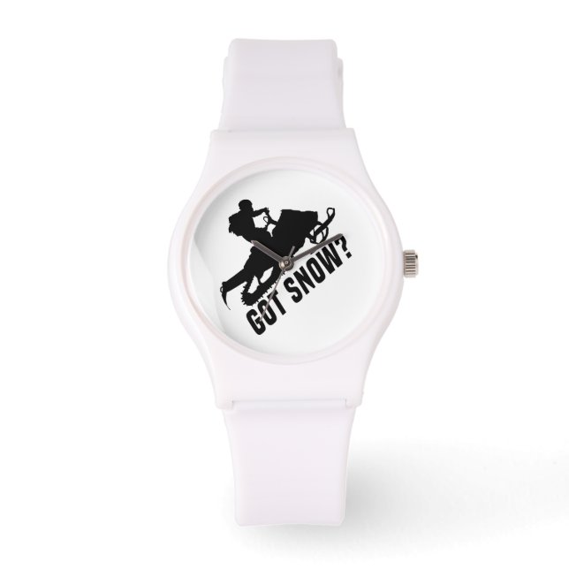 Snowmobiling - Got Snow Snowmobile Gifts Watch (Front)