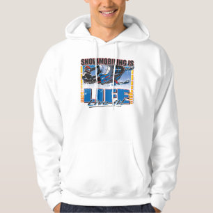 SNOWMOBILING-IS-LIFE-zazz Hoodie
