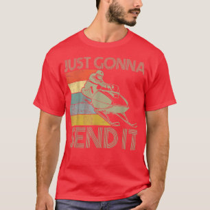 Snowmobiling Rider Snowmobile s For Men T-Shirt