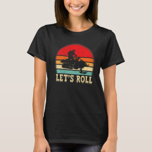 snowmobiling snomobile riding T-Shirt