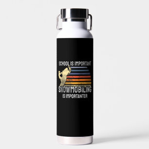 Snowmobiling Snowmobile Water Bottle