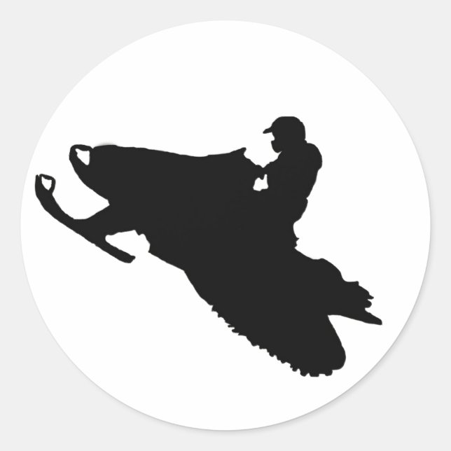 snowmobiling sticker (Front)