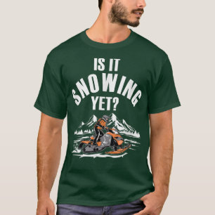 Snowmobiling Winter Snow Machine  Snowmobiler Snow T-Shirt