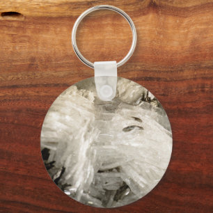 Snowscape of Crystals Key Ring