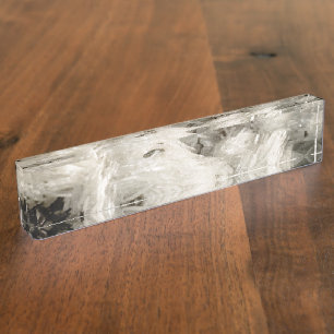 Snowscape of Crystals Nameplate
