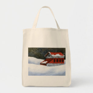Snowscape Tote Bag