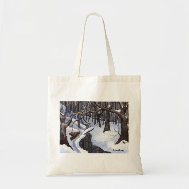Snowscape Tote Bag (Front)
