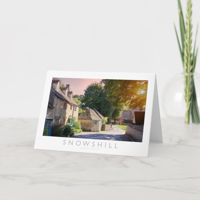 Snowshill Thank You Card (Front)