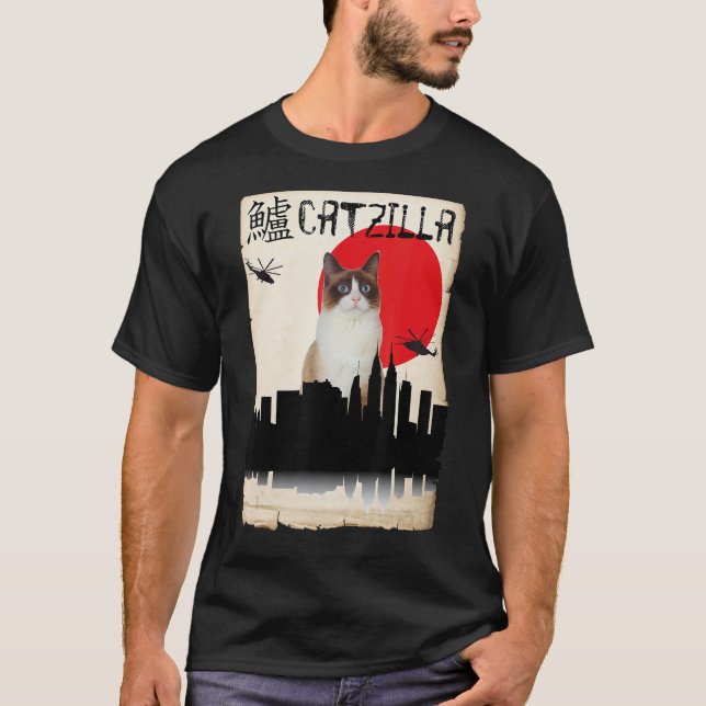 Snowshoe Catzilla T-Shirt (Front)