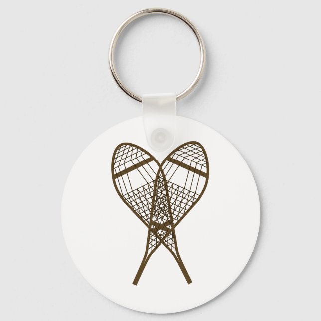 snowshoe club key ring (Front)