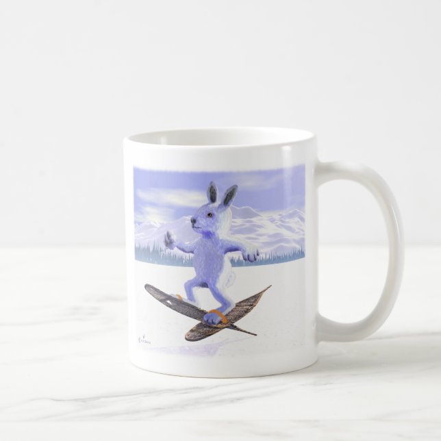 Snowshoe Hare Coffee Mug (Right)