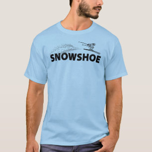 Snowshoe Mountain West Virginia Ski Jumper T-Shirt