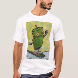 Snowshoe Robot T-Shirt