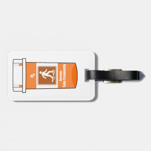 Snowshoeing Is My Drug Luggage Tag