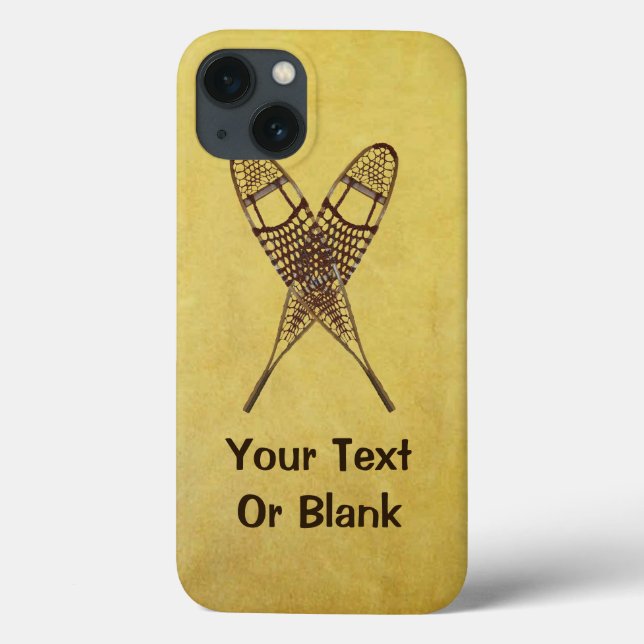 Snowshoes Case-Mate iPhone Case (Back)