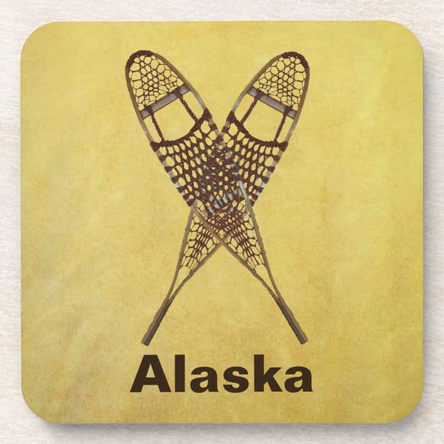 Snowshoes Coaster (Front)