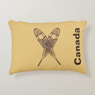 Snowshoes Decorative Cushion