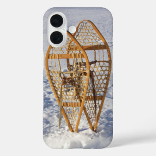 Snowshoes in Snow iPhone 16 Case