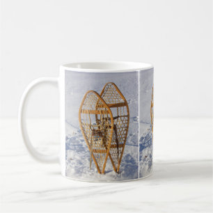 Snowshoes in Snow Mug
