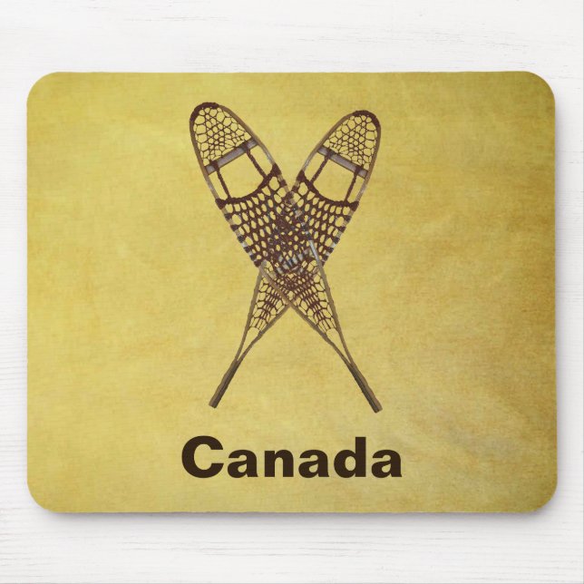 Snowshoes Mouse Pad (Front)