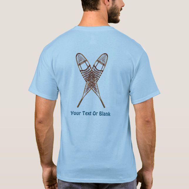 Snowshoes T-Shirt (Back)