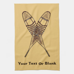 Snowshoes Tea Towel