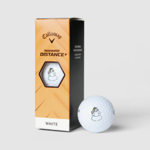 Snowwoman Callaway Warbird golf balls 3 pk