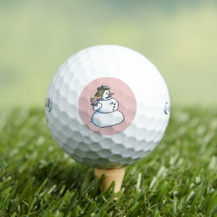 Snowwoman pink Callaway Supersoft golf balls 12 pk