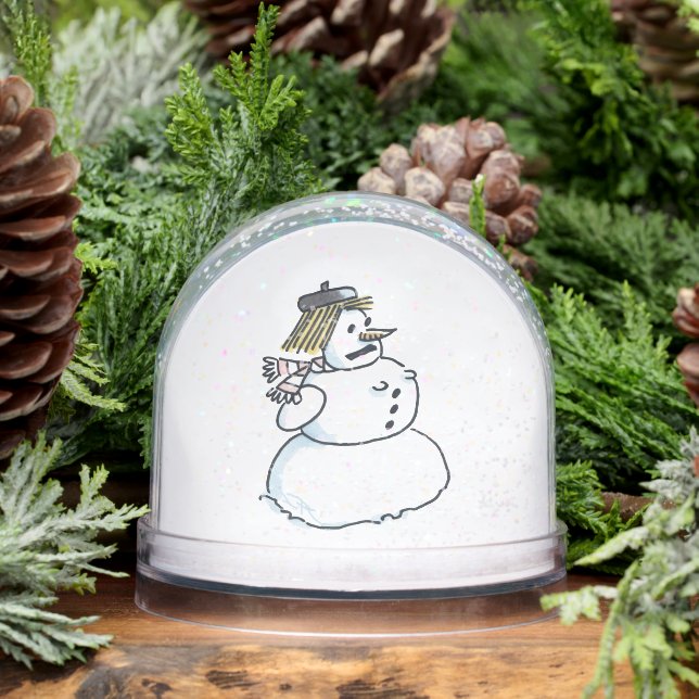 Snowwoman snow globe (Winter)