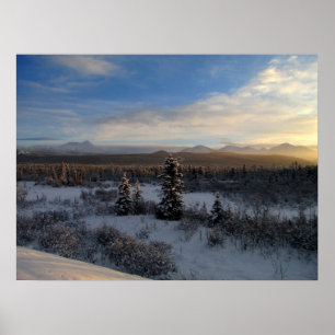 Snowy Afternoon Poster