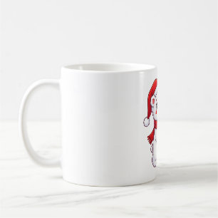 Snowy Bear Christmas Ornament Coffee Mug