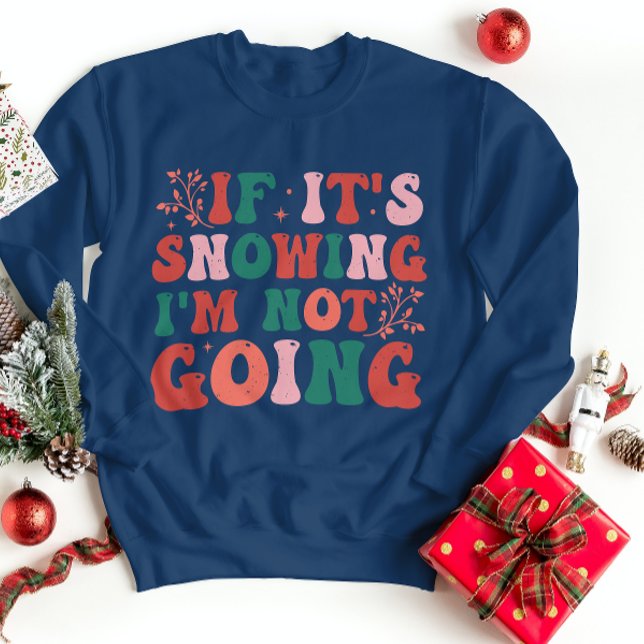 Snowy Bliss: Winter Cold Sweatshirt (Creator Uploaded)