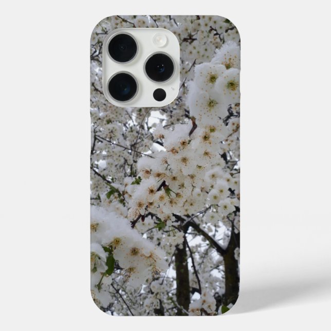 Snowy blossoms Case-Mate iPhone case (Back)