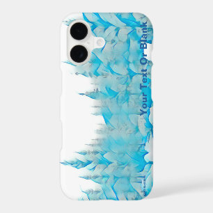 Snowy Blue Trees