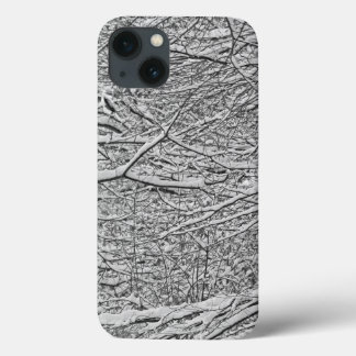 Snowy Branches iPhone 13 Case
