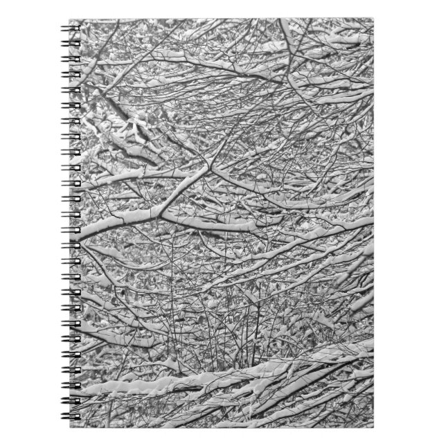 Snowy Branches Notebook (Front)