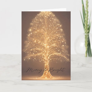 snowy bright Christmas Foldable Card